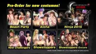 DEAD OR ALIVE 5 LAST ROUND - BONUS COSTUME TRAILER