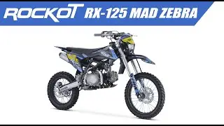 Обзор питбайка ROCKOT RX125-3 Mad Zebra  | Лучший питбайк  | Новинка 2021 года
