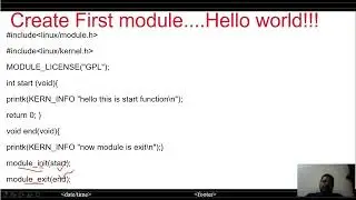 How to Write First Linux Kernel Moduel | Step by Step Procedure with deep Explanitions First Modules
