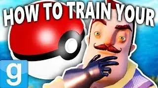 HOW TO TRAIN YOUR NEIGHBOR?! | Gmod Sandbox Fun (Hello Neighbor Mods)