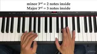The Complete Piano & Music Theory Beginners Course : The 12 Intervals