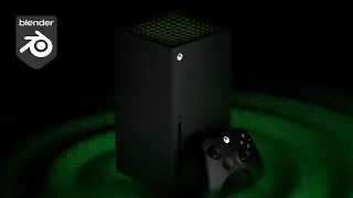 XBox Console & Controller Animation || Blender 3D