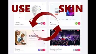How to combine, switch skins and transfer content between demos in Qwery WordPress Theme