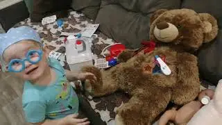 Даша доктор👩‍⚕️Детский сад. Любимые игрушки. 😊🎈🌸