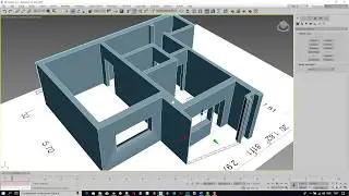 Как сделать проемы под окна и двери в 3ds Max при помощи ProBoolean