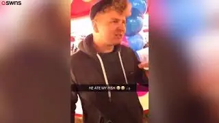 Man guilty of swallowing goldfish at a fun fair