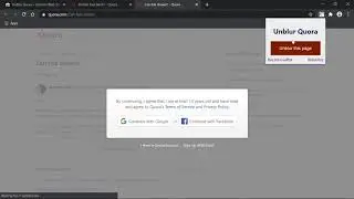 Unblur Quora Promo Video - Demo