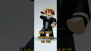 How to get Pumpkin patch for free (Roblox)