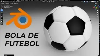 BLENDER COMO MODELAR BOLA DE FUTEBOL