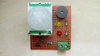 | Using PIR Motion sensor 🥷security system |  Circuit Making full detail l