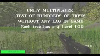 Unity Multiplayer 4 Level LOD Trees