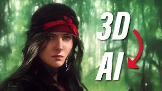 3D render to AI - Full Process Timelapse (Stable Diffusion)