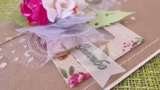 Скрапбукинг / МК / открытка своими руками