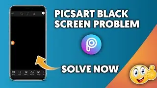 PICSART BLACK SCREEN PROBLEM SOLVE || SCREEN RECORD PROBLEM IN PICSART || SOLVE PICSART ISSUE TELUGU