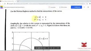 Ex.6.5 | Newton-Raphson method with MATLAB | Power System Analysis by Hadi Sadaat
