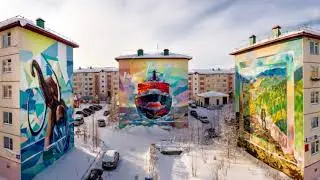 Салехард с высоты: город на полярном круге