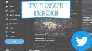 How to Use Twitter Dark Mode 2022 Walkthrough