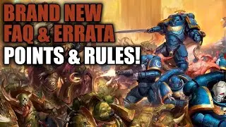 Breaking Down The Latest FAQ & Errata! 0k Errata and FAQ! │ Warhammer 40k 9th Edition