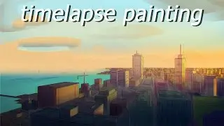 Time-lapse Drawing using Perspective in Clip Studio Paint