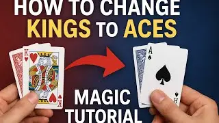 👉 How to Change Kings into Aces | Easy Card Magic Tutorial (Step by Step) 