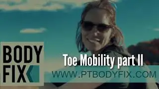 Foot and toe Mobility. Release high arches and stiffness in your foot.