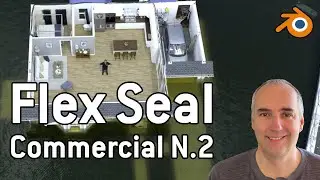 Flex Seal N.2 Commercial in Blender,  Making-of