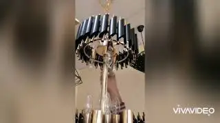 Double high chandelier |K9 original crystal | 800mm Dia | 7feet high |
