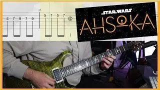Star Wars Ahsoka Theme (End Credits) | Guitar Tabs Provided (Star Wars)