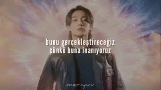 Jungkook - Dreamers (Türkçe Çeviri) [FIFA 2022]