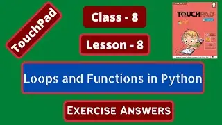 TouchPad Class 8 Computer Chapter 8 Question Answer | Computer Class 8 Lesson 8 Exercise Answer