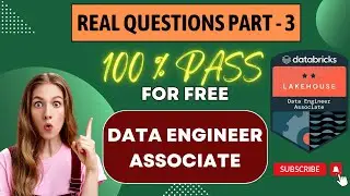 Databricks Certified Data Engineer Associate |Question With Solution Part1 |Get certified🏅in 7 Days