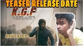 KGF Chapter 2 | OFFICIAL Teaser Release Dates Out | Yash | Hombale FILMS