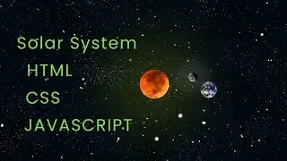Solar System | Html aur Css Javascript se Solar System kaise banaye?