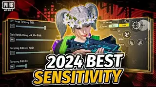 PUBG 2024 NO RECOIL/ZERO RECOIL SENSITIVITY CODE | BGMI BEST SENSITIVITY SETTINGS.