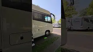 Arrival at Caravan Salon Düsseldorf