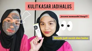 CARA ATASI KULIT KASAR, KOMEDO MEMBANDEL PALING CEPAT #exfoliasi #komedo