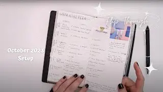October 2023 Flip Through | Traveler's Notebook | DIYfish Inserts