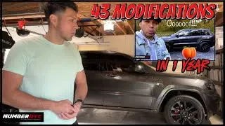 43 Mods I've done in ONE YEAR on my Jeep Grand Cherokee WK2