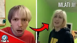 ČESKÝ STREAMER MLÁTÍ SVOJÍ PŘÍTELKYNI...