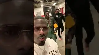 Backstage. Skeet Carter, You Got Me ModaSucka!