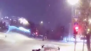 На лыжах по Тюмени в октябре vol. 2