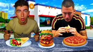 AM TESTAT FAST FOOD-urile PREFERATE ale FOTBALISTILOR