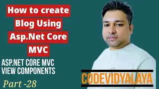 ASP.NET Core MVC View Components: Building Reusable UI Components -Part 28