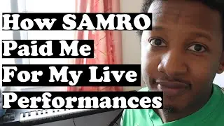 How SAMRO Paid Me for Live Performances