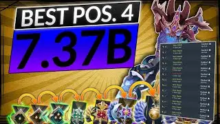 NEW BROKEN POS. 4 HERO IN 7.37B -  Pro Tips For 90 % Winrate - Dota 2 Leshrac Guide