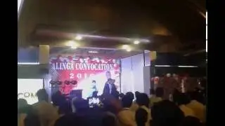 ebiz kalinga convocation 2016welcome of dibyajyoti sir