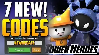 *NEW* ALL WORKING CODES FOR TOWER HEROES IN 2024! ROBLOX TOWER HEROES CODES