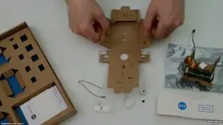 Google AIY Vision kit assembly time lapse
