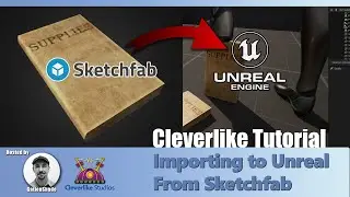 Importing a mesh from Sketchfab to Unreal Engine (and UEFN)