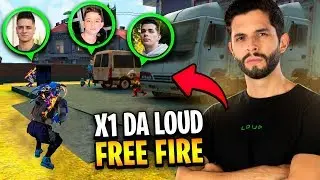 PLAYHARD VS. THURZIN 😱 X1 DA LOUD NO FREE FIRE!!